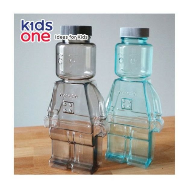 全新 韓國 樂高 水瓶 水壺 置物罐 單售鐵灰色
