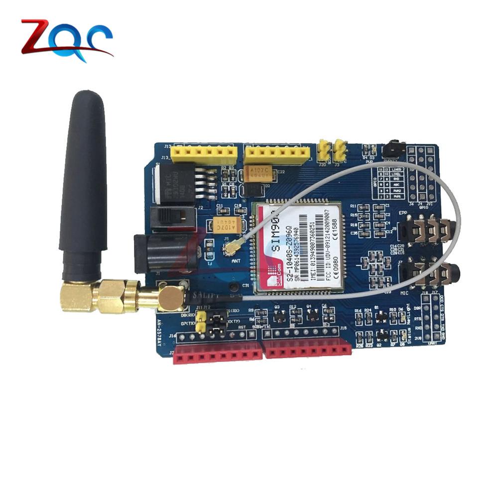SIM900 GPRS/GSM Shield 開發板 arduino 四頻模組相容 UNO MEGA 2560 850/