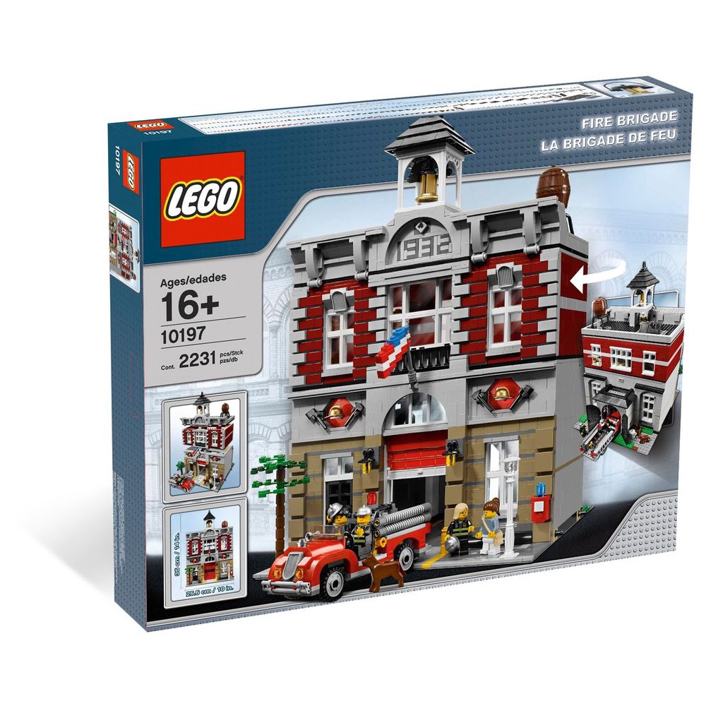 現貨 樂高 LEGO Creator Expert  創意大師系列 10197 消防局  全新未拆 原廠貨