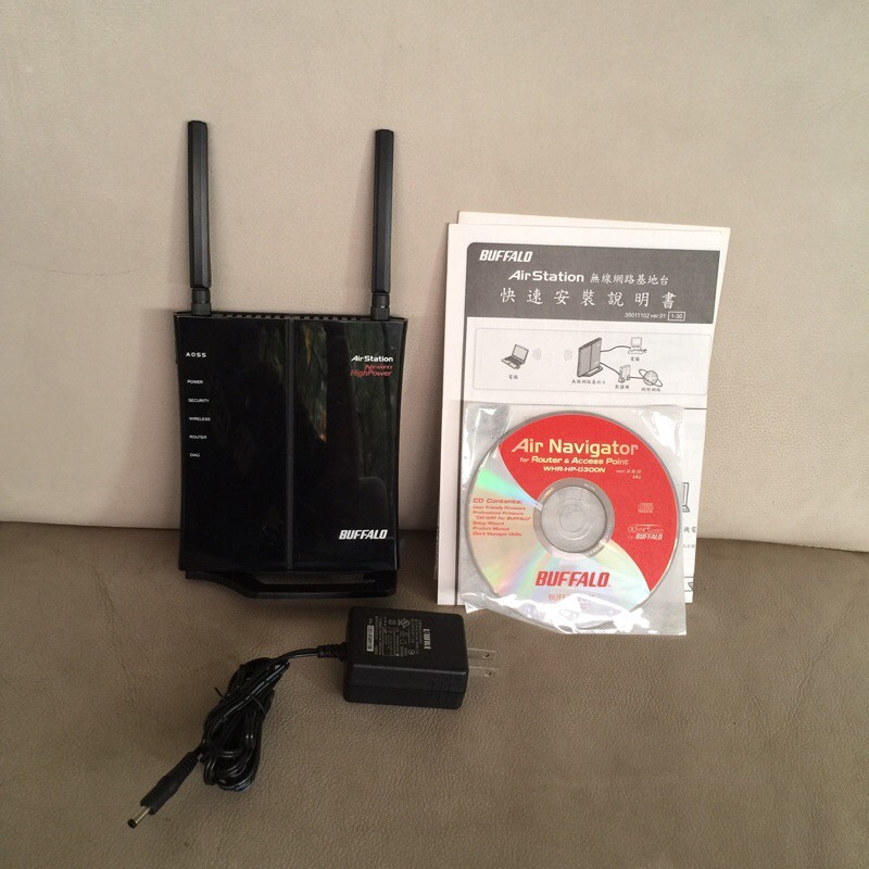 Buffalo Whr Hp G300n Highpower無線基地台 蝦皮購物