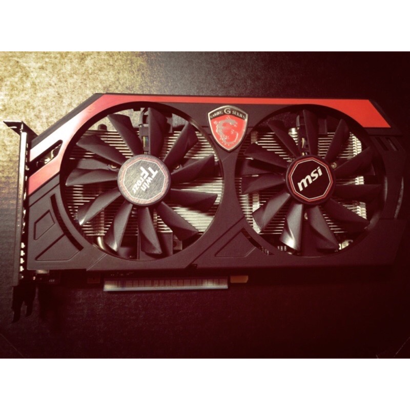 微星（MSI）紅龍GTX750TI GAMING 2GD5OC /9成新/非礦卡