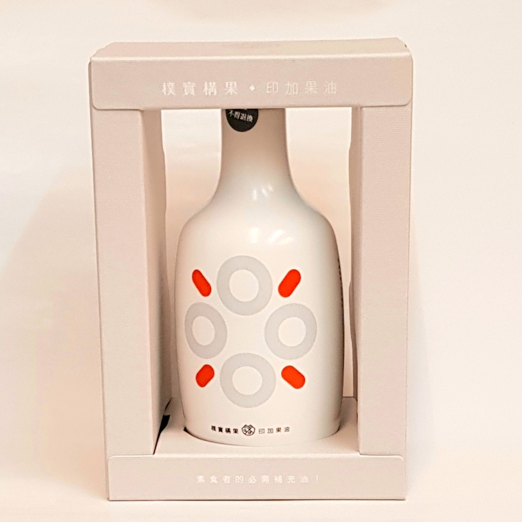 樸實構果-白玉瓷瓶-印加果油(250ML)