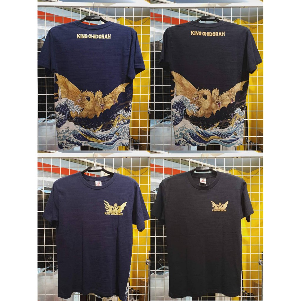 【仙瑩】基多拉 短袖 T恤 日本進口正版 成人款 天竺綿（哥吉拉系列）(可親子裝)