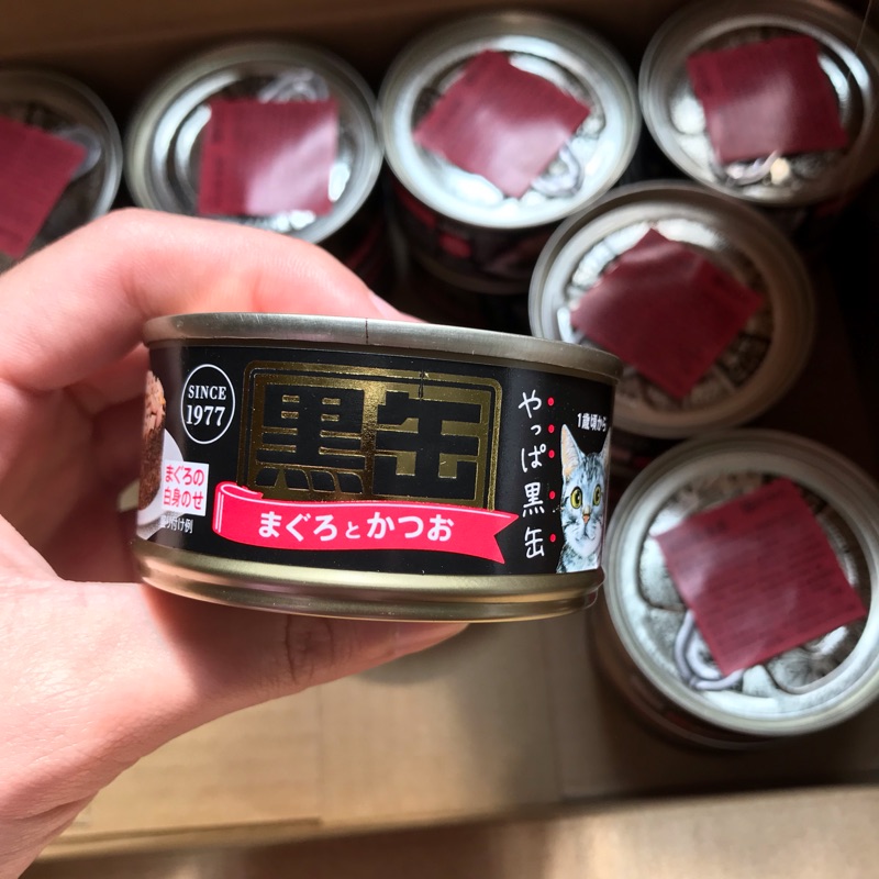 愛喜雅 黑罐6號 鮪+鰹 80g