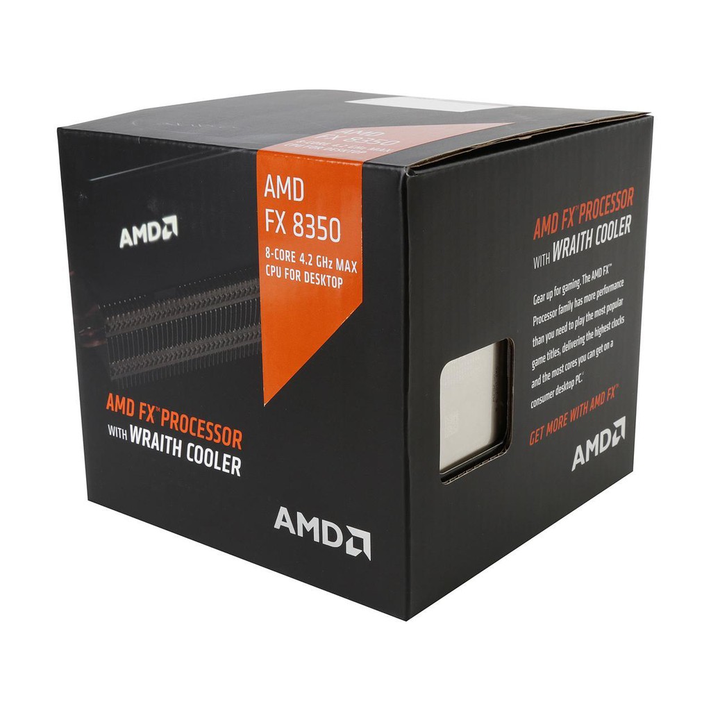 【全新盒裝】AMD 八核心 FX-8350 4.0G 125W 盒裝CPU 三年保 原裝 風扇