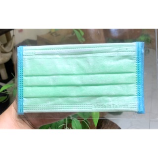 現貨臺灣製造 MIT成人平面口罩防塵口一次性口罩非藍鷹非中*衛非淨新非匠心非康匠非BNN特殊色粉綠蘋果綠粉藍撞色滾邊