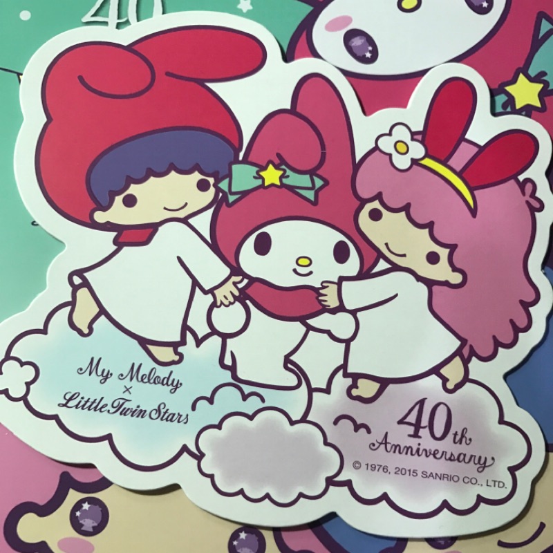 Sanrio 夢幻特展雙子星美樂蒂kiki Lala Melody 明信片 蝦皮購物