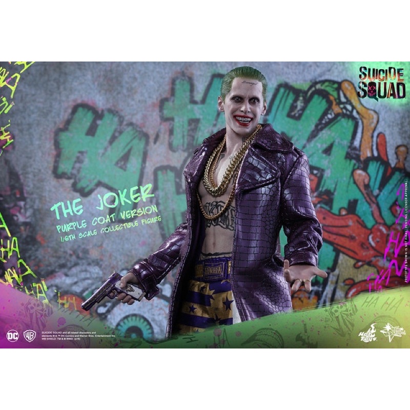 Hot Toys – MMS382 – 自殺突擊隊【紫色大衣小丑】The Joker Purple Coat Ver.