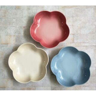 <現貨特價中>Le creuset 20cm櫻花粉深花盤。
