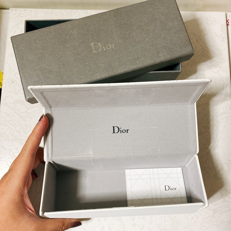 「現貨二手」Dior 眼鏡盒 （含內盒絨布盒 跟外紙盒）