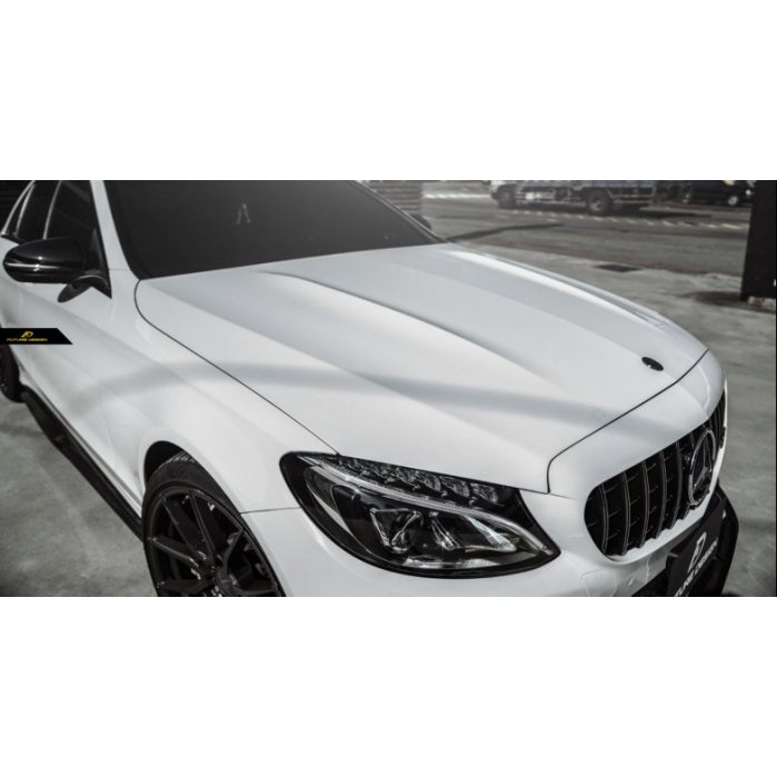 【Future_Design】BENZ W205 升級 C63 雙駝峰 鋁合金 材質 引擎蓋 現貨供應