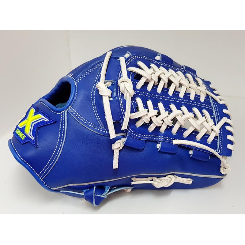 (現貨) 棒球手套 棒壘用硬式手套 11.75" 內野密網 藍 牛皮手套 棒球 壘球 XONNES 配合核銷