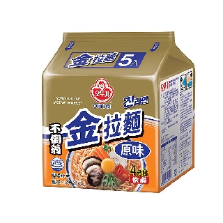 韓國不倒翁 金拉麵(原味) 5入裝【小三美日】D520308