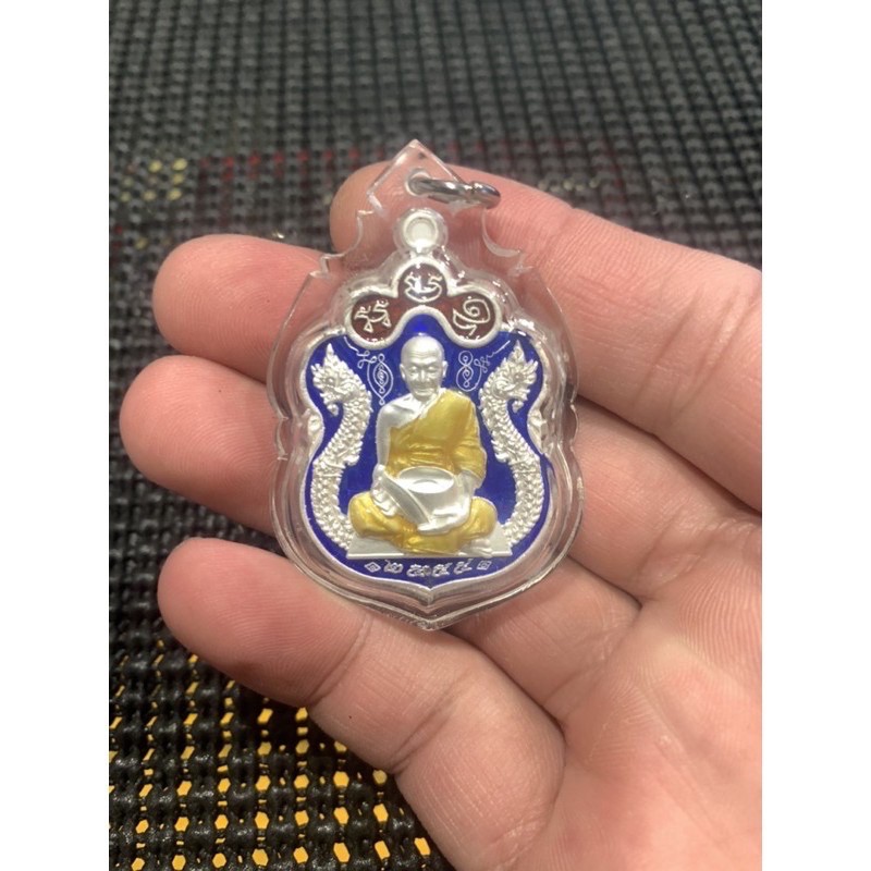 龍婆喀 雙龍托缽自身［純銀雙龍牙］