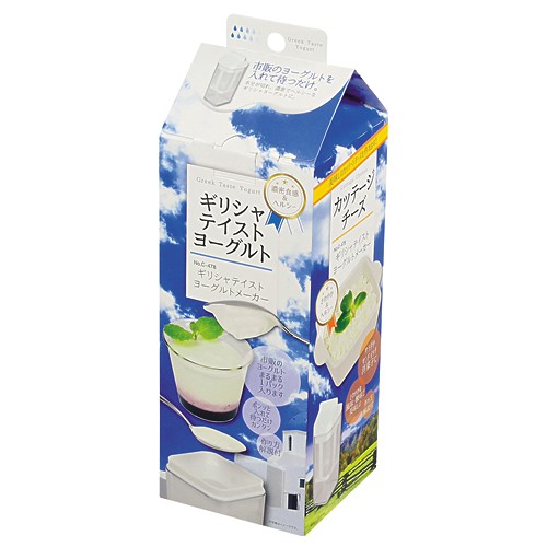 日本 PEARL牛奶盒造型水切優格盒  優格瀝水器 希臘式水切乳酪優格盒 牛奶盒造型 CC-1505原C-478