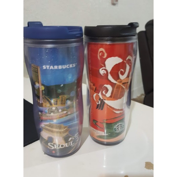 大降價《全新現貨》STARBUCKS 星巴克 城市隨行杯-首爾SEOUL +新加坡 12oz