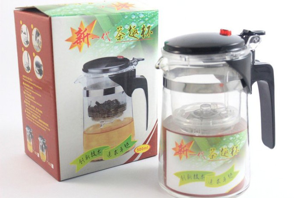 廚房大師-新一代茶趣杯500ml斜錐 泡茶壺 花茶壺 沖茶器 泡茶杯 茶具