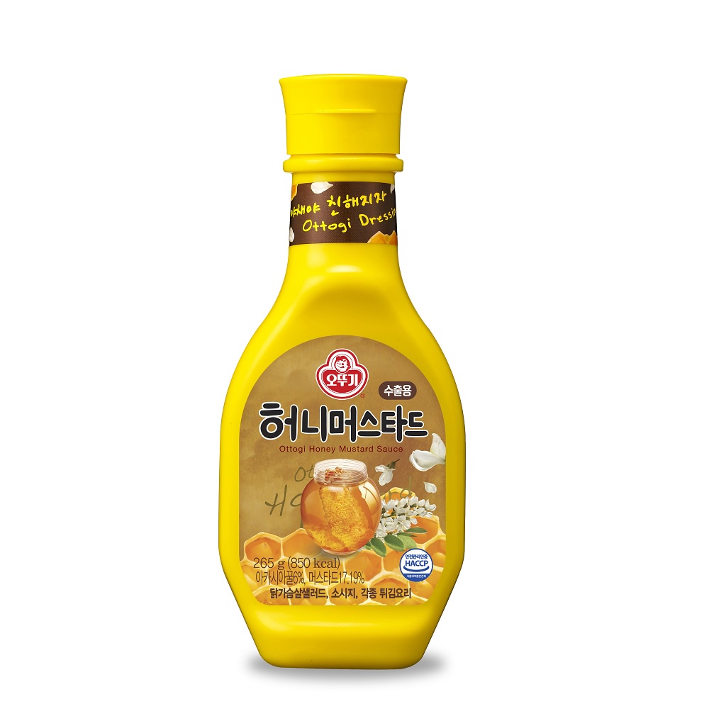 韓國不倒翁蜂蜜芥末醬265g克 x 1【家樂福】