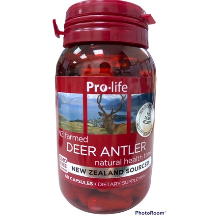 *最後一瓶*23/12/31保證💯🇬🇸紐西蘭GMP藥廠 Deer Antler鹿茸萃取膠囊60顆