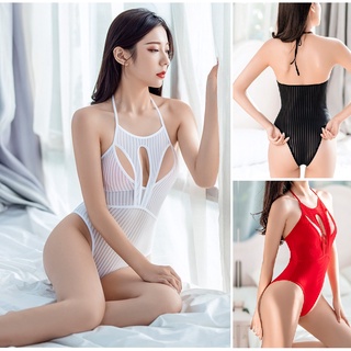 SB24 性感 透視 綁帶 情趣 內衣 極度惑誘 透明 高叉 透視 三點式 比基尼 溫泉 蜜月渡假 JS服飾