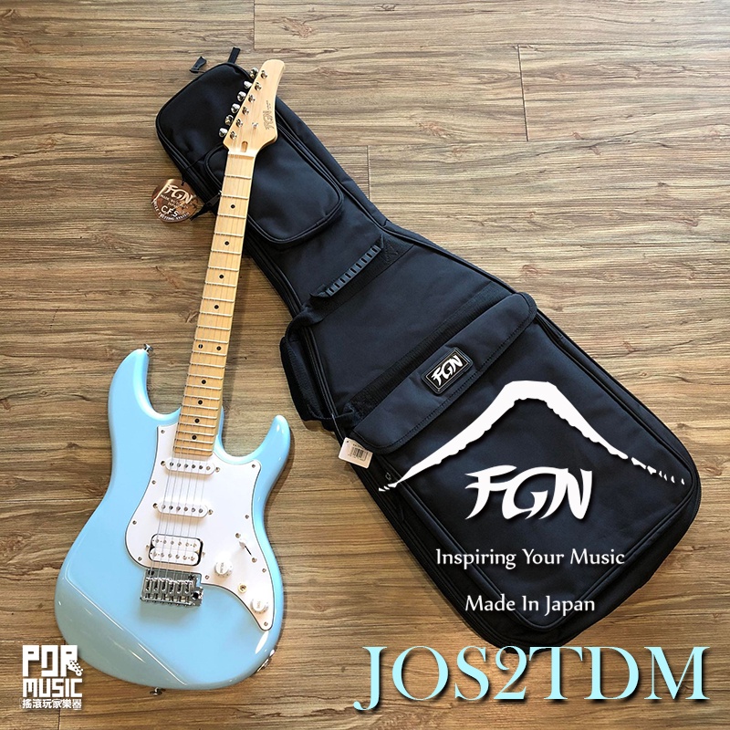 【搖滾玩家樂器】全新 公司貨 富士弦 FGN JOS2TDM MBU FUJIGEN JOS系列 電吉他 日廠 贈琴袋