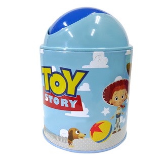 ⭐️現貨｜正版｜13x81cm｜Toy Story|鐵製品｜迪士尼｜圓形垃圾桶｜玩具總動員｜收納桶｜居家｜車載⭐️