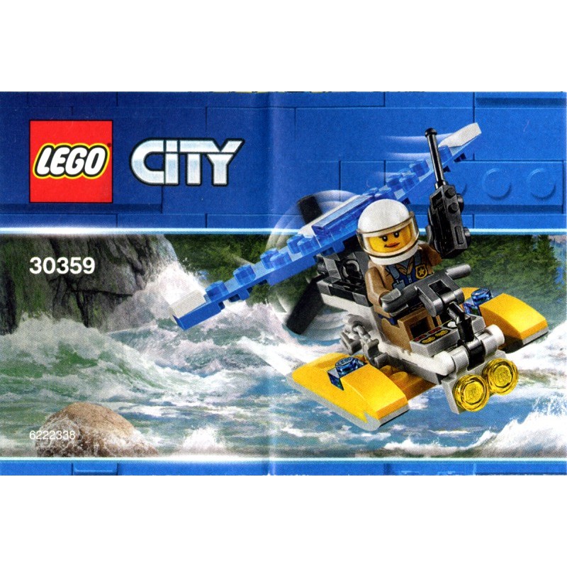 樂高 Lego 水上飛機 飛機 人偶 城市 Police Water Plane City Polybag 30359