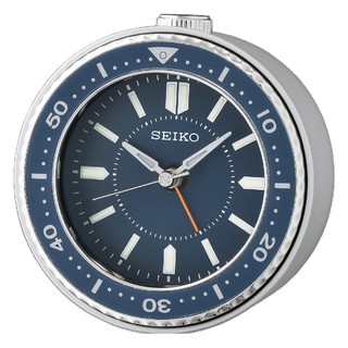 SEIKO SK037 精工鐘 QHE184L 潛水錶造型鬧鐘(藍色)/9.5*9.4*5 cm