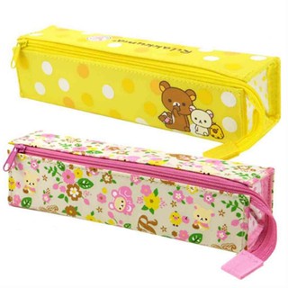 拉拉熊 Rilakkuma 大開口化妝包 收納袋 筆袋 兩款
