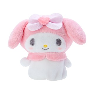 花見雜貨~日本進口 全新正版 my melody 美樂蒂 絨毛 娃娃 玩偶 小娃娃 指偶 手指娃娃 擺飾