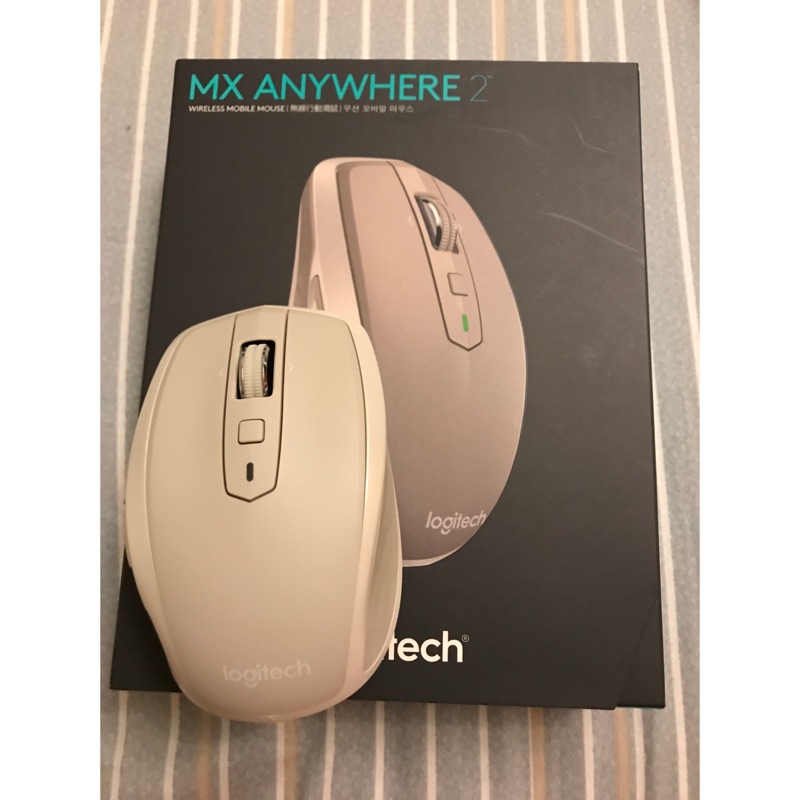 售Logitech羅技 MX Anywhere2 白色 藍芽滑鼠 藍牙 無線 也有 接收器