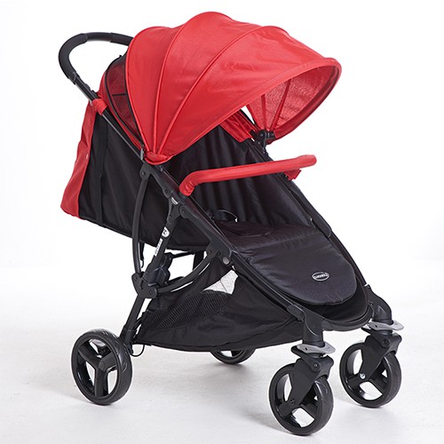 【酷貝比】Cuibaby城市嬰兒推車-時尚紅/加贈雨罩