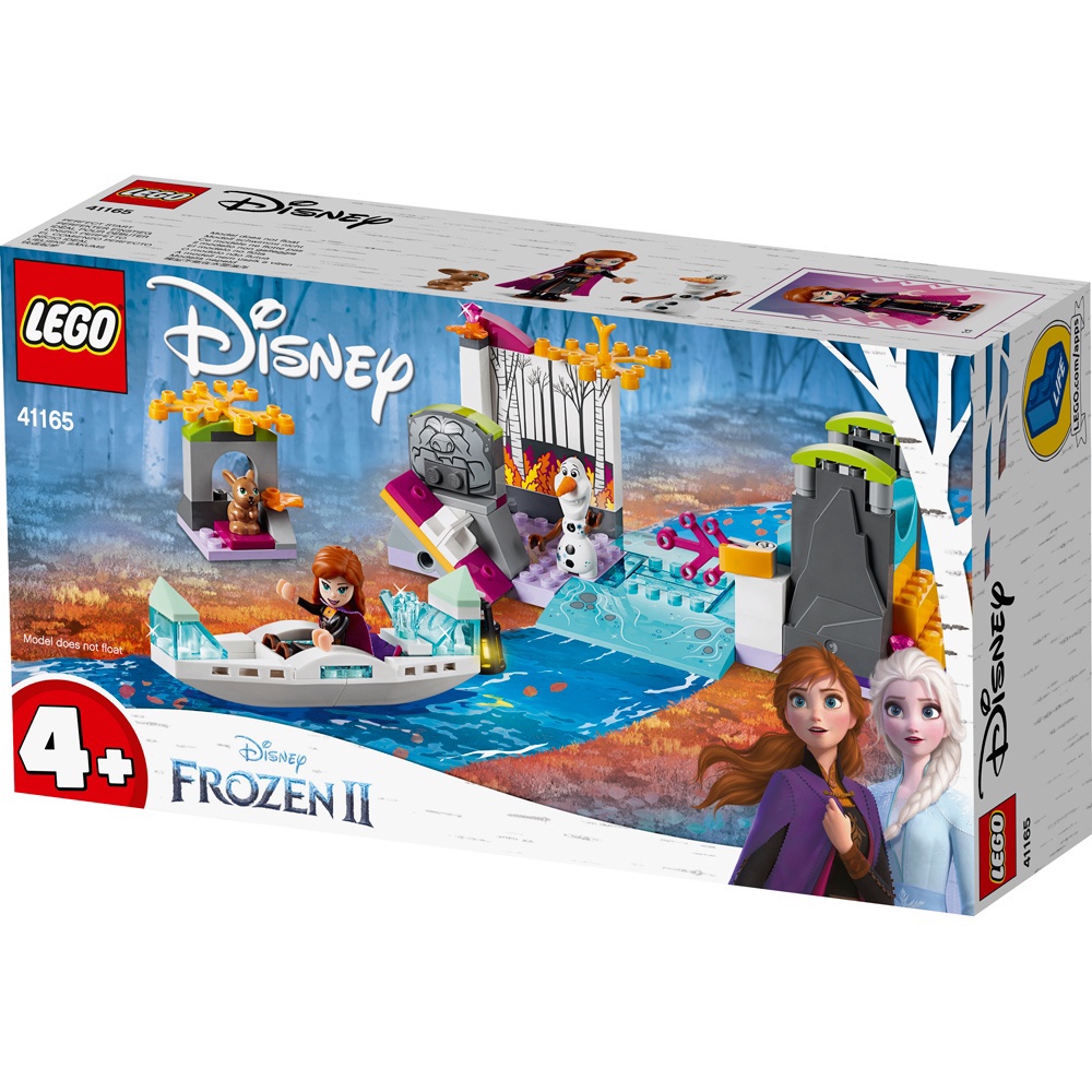 【台中OX創玩所】 LEGO 41165 迪士尼公主系列 冰雪奇緣 安娜的獨木舟探險 DISNEY 樂高