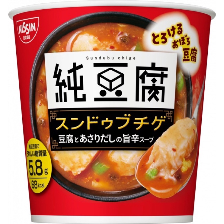 （現貨）日本 日清 純豆腐 韓式豆腐湯 一箱6入 17g 即時湯品 低熱量 低卡 日本代購