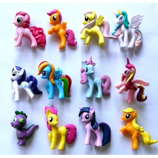 12款大號小馬寶莉彩虹小馬塑膠禮物玩具紫悅太陽公主 蝦皮購物