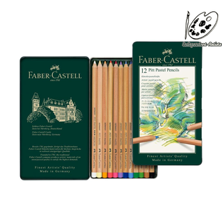 德國輝柏 FABER-CASTELL 藝術家級粉彩筆Pastel pencil 12色 / #112112