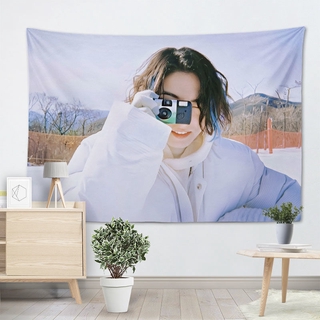 現貨房間背景掛布小掛布墻壁掛布日系床頭掛布背景布BTS防彈少年團掛布 