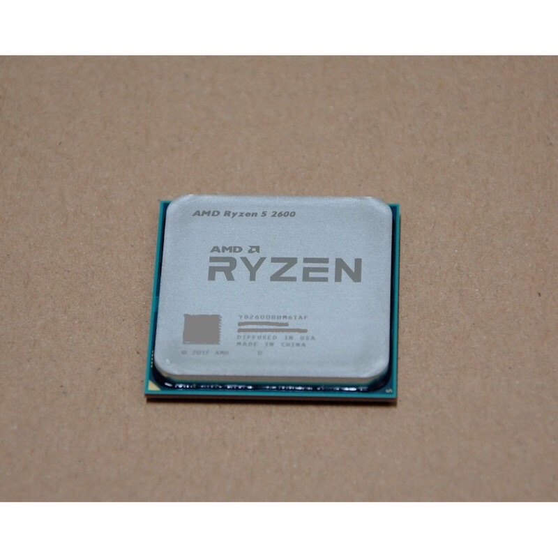 AMD RYZEN r5 2600 散片 + 2200G 風扇