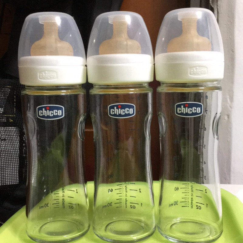 新品✨Chicco寬口玻璃奶瓶240ml