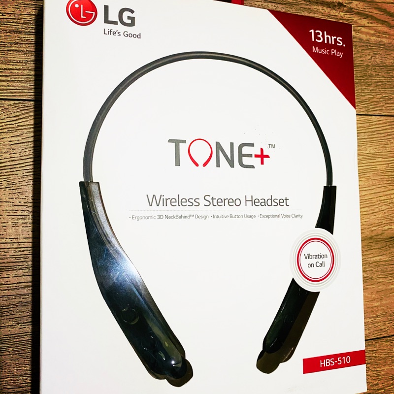 全新未拆封 免運費公司貨 LG wireless stereo headset HBS-510