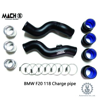 MACH5 高流量帶三元催化頭段 當派 排氣管 BMW F20 116i 118i 底盤系統【YGAUTO】