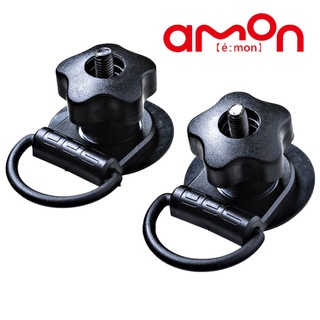 樂速達汽車精品【8617】日本精品 AMON OGC 座椅滑軌擴充固定扣環2入