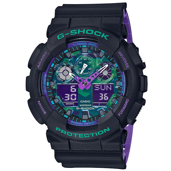 Casio卡西歐 │ 日本 │ G-SHOCK手錶 GA-100BL-1A