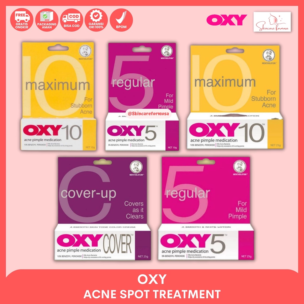 SM2109 Totol Jerawat OXY 5 Oxy 10 Oxy Cover Original