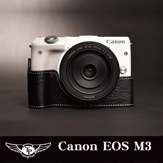 【TP original】相機皮套 真皮底座  Canon  EOS M3  EOSM3 專用