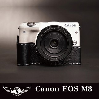 【TP original】相機皮套 真皮底座 Canon EOS M3 EOSM3 專用