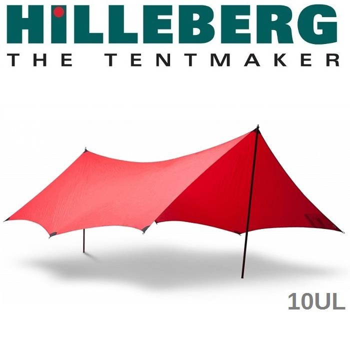 Hilleberg Tarp 10 UL 外帳/天幕/登山帳篷 021962 紅色 350X290CM