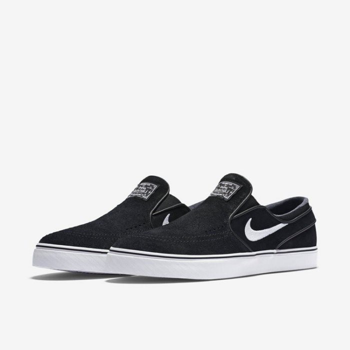 nike black slip ons