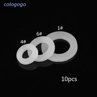 COLO 10個波紋管波紋管密封圈軟管墊圈水矽膠墊圈1/2“ 3/4” 1“