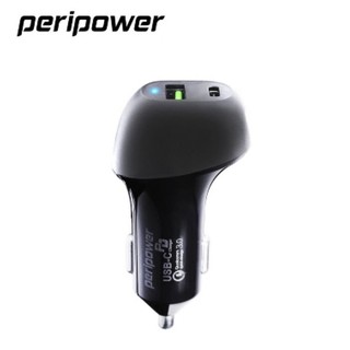 PeriPower QC3.0快充+TYPE-C快充插座 點煙器電源插座擴充器車充 PS-U16 BSMI R32502